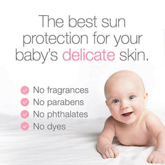 Écran solaire pour bébé Neutrogena Pure & Free, protection à large spectre SPF 50