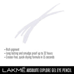 Crayon pour les yeux Lakme Absolute Explore - Ethereal White