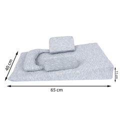 Sevi Bebe Baby Reflux Mattress - 12 Degree Inclined Structure, Heatable Cherry Pit Mattress, Safe Sleeping Solution for Newborns