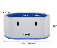 Bañera inflable Deluxe RevX