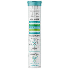 Wellbeing Nutrition Probiotiques + prébiotiques - Comprimés effervescents, arôme pomme verte et menthe