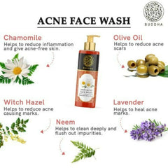 Nettoyant visage anti-acné naturel Buddha