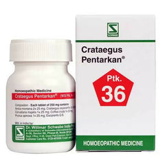 Dr. Willmar Schwabe India Crataegus Pentarkan Ptk 36 comprimés
