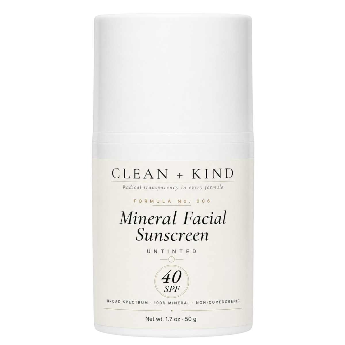 Daily Moisturizing Sunscreen – SPF 40