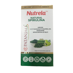 Capsules de spiruline Patanjali avec de la spiruline naturelle