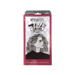 Styletek Solid Black Smooth Cutting Cape 45x60