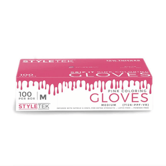 Styletek Pink Powder Free Gloves 100pk