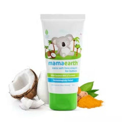 Mamaearth Crème visage douce Coco Soft au lait de coco et au curcuma pour bébés