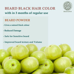 Coloration noire pour barbe et moustache Buddha Natural