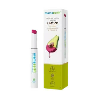Rouge à lèvres longue tenue mat hydratant Mamaearth Moisture Matte Berrylicious Magenta