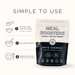 Cheddar blanco - Proteína de colágeno