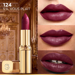 L'Oreal Paris Color Riche rouge à lèvres satiné - 124 S'il Vous Plait