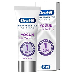 Oral-B Pro 3D White Clinical Intensive Whitening Toothpaste for Sensitive Teeth - 75ml