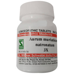 Comprimé en trituration Aurum Muriaticum Natronatum de Dr. Willmar Schwabe India