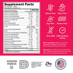 Zahler Junior Multi™ – Complete Once-Daily Multivitamin for Children (90 Chewable Tablets)