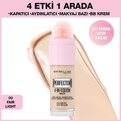 Maybelline New York Instant Perfector Glow Foundation Makeup - Lightweight, Radiant Finish, Easy Application
