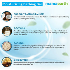 Mamaearth Moisturizing Baby Bathing Soap Bars & Daily Moisturizing Lotion