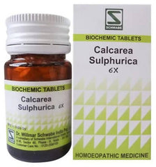 Comprimés biochimiques Calcarea Sulphurica Dr. Willmar Schwabe India