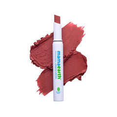 Mamaearth Moisture Matte rouge à lèvres longue tenue-Nude Carnation