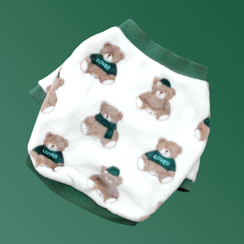 Vêtements français pour chiens, pyjama d'hiver pour corgi