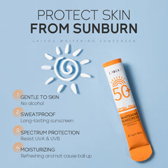 Lotion solaire hydratante et base de maquillage, 1 pièce