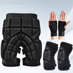 Ensemble de protection des hanches pour patinage à roulettes, planche simple et double