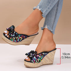 New Stylish Casual Versatile Slip-on Elevating Sandals With An Elegant Touch
