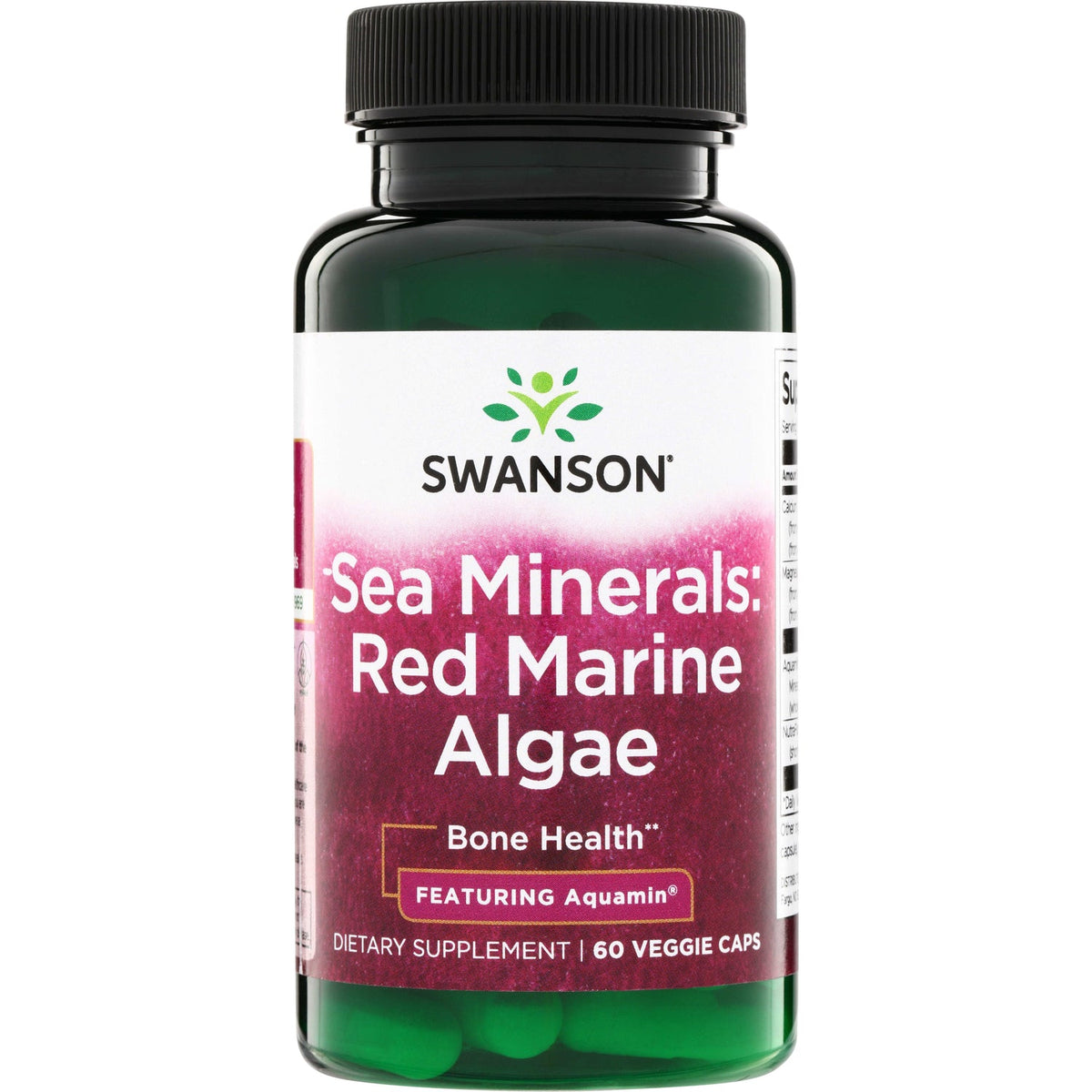 Sea Minerals: Red Mineral Algae - Featuring Aquamin