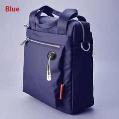 Oxford-style Vertical Casual Crossbody Bag
