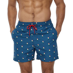 Shorts de sport et de plage tendance pour homme, imprimés