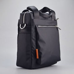 Oxford-style Vertical Casual Crossbody Bag