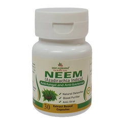Gélules végétariennes Neem 500mg Deep Ayurveda