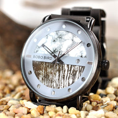 Unisex Sporty Wooden Watch