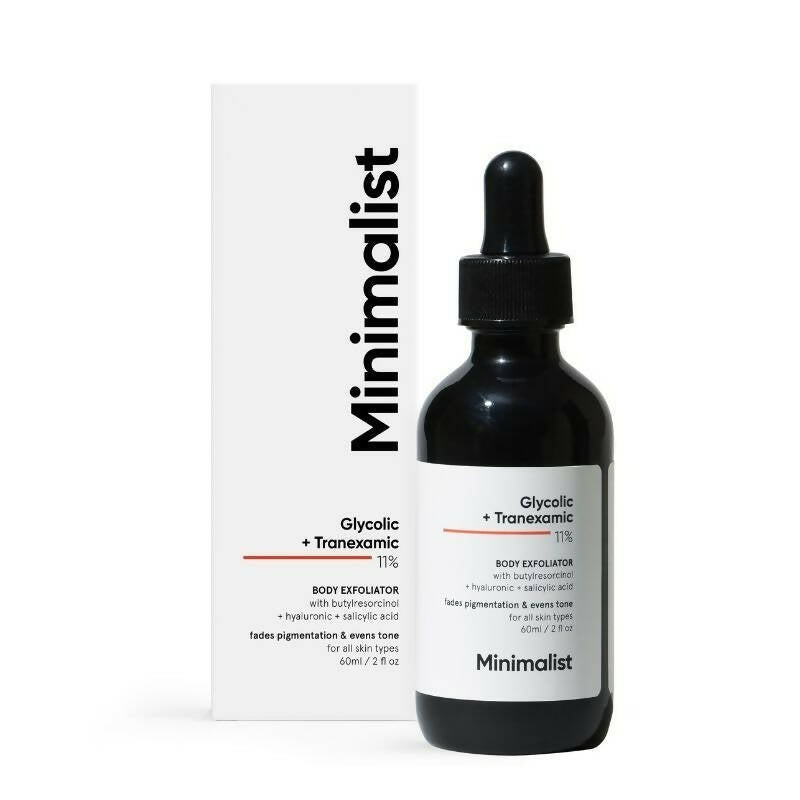Exfoliant pour le corps Minimalist à l’acide glycolique + tranexamique 11 %
