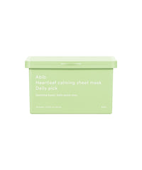Abib Heartleaf Calming Sheet Mask Daily Pick 350ml/30ea
