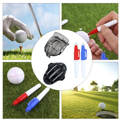 Golf Line Drawing Supplies With Pen Package