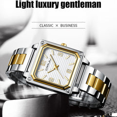 Simple Unisex Square Waterproof Watch