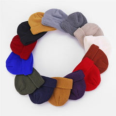 Bonnet en laine tricoté pour homme, style coréen, automne et hiver