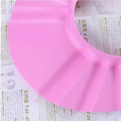 Gorro ajustable para lavar el cabello del bebé, visera de ducha para niños, protección colorida para los oídos durante el baño