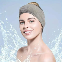 Adjustable Women's Headband - Soft, Non-Slip, Ideal for Makeup, Face Washing, Yoga, and Running