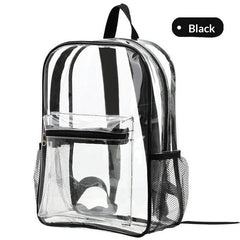 Transparent PVC Clear Storage Backpack Jelly-style Shoulder Bag