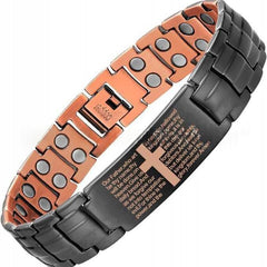 Curved-leaf Turtle-shell Negative-ion Energy Bracelet