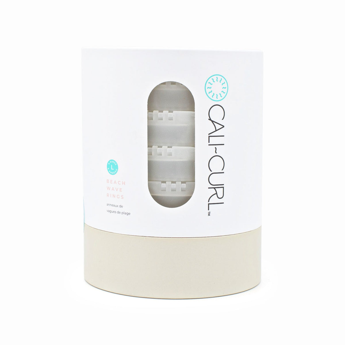 Anneaux pour ondulations effet plage CALI CURL GRANDS 6 anneaux - Boîte imparfaite