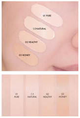 AMUSE Dew Wear Foundation 35ml SPF50+ PA++++ (4 Colors)