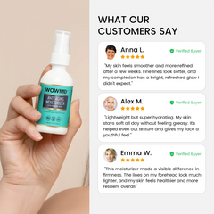 Anti Aging Moisturizer for Normal Skin botanical formula texture