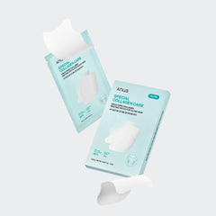 collagen melting patches for glass skin packaging display with one patch partially removed.