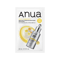 Anua Vita C Porestrix Brightening Serum Mask 22ml X 10ea