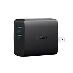Aukey AMP Wall Charger Dual Port 4.8A USB Charger