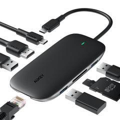 AUKEY CBC71 8 in 1 USB C Hub with Ethernet Port