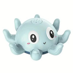 Automatic Induction Water Spray Small Octopus with Light Music Play